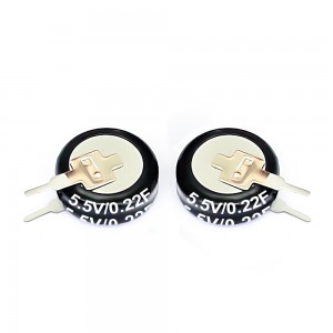 Button Type Super Capacitor