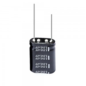 Use two or more 2.7V capacitors in series